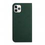 Magnetni flip ovitek za iPhone 11 Pro - temno zelena