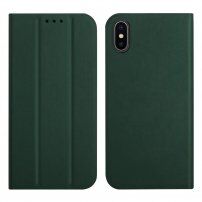 Magnetni flip ovitek za iPhone X / XS - zelena