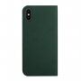 Magnetni flip ovitek za iPhone XS Max - zelena