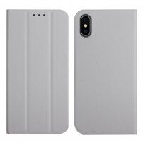 Magnetni flip ovitek za iPhone X / XS - siva