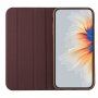 Magnetni flip ovitek za iPhone 12 / 12 Pro - rjava