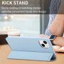 Magnetni flip ovitek za iPhone 13 - modro