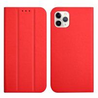 Magnetni flip ovitek za iPhone 13 Pro Max - rdeče