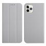Magnetni flip ovitek za iPhone 13 Pro Max - siva