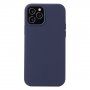 Silikonski pokrov za iPhone 13 - temno modra