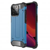 Super trpežna prevleka "Armor" za iPhone 13 Pro Max - modro