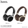 HOCO prilagodljive brezžične Bluetooth slušalke za Apple iPhone / iPod - črna