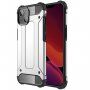 Super trpežna prevleka "Armor" za iPhone 13 - srebro