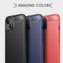 Odporen etui z brušeno teksturo za iPhone 13 - črna