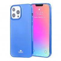 Goospery sijoč ovitek iz mehke plastike za iPhone 13 Pro Max - modro
