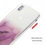 Marmorni ovitek trpežen proti praskam iPhone X / XS - svetlo modra