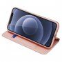 DUX DUCIS flip ovitek za iPhone 13 mini - roza-zlato