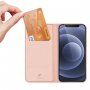 DUX DUCIS flip ovitek za iPhone 13 mini - roza-zlato