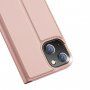 DUX DUCIS flip ovitek za iPhone 13 mini - roza-zlato