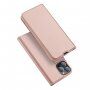 DUX DUCIS flip ovitek za iPhone 13 Pro - roza-zlato