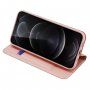 DUX DUCIS flip ovitek za iPhone 13 Pro - roza-zlato