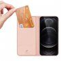 DUX DUCIS flip ovitek za iPhone 13 Pro - roza-zlato