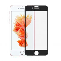 Super odporno kaljeno steklo Apple iPhone 8 Plus - črna