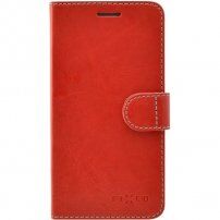 FIXED FIT flip ovitek za iPhone 13 Pro - rdeče