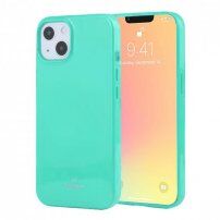Goospery sijoč ovitek iz mehke plastike za iPhone 13 mini - cijan