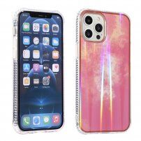 Zamenljiv ovitek odporen proti udarcem za iPhone 13 Pro - temno roza