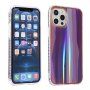 Zamenljiv ovitek odporen proti udarcem za iPhone 13 Pro Max - temno vijolična