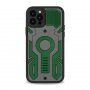 Odporen etui z maskirnim vzorcem za iPhone 13 Pro Max - zelena