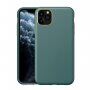 Odporen etui s teksturo usnja za iPhone 11 Pro - zelena