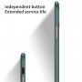 Odporen etui s teksturo usnja za iPhone 11 Pro - zelena