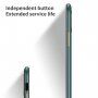 Odporen etui s teksturo usnja za iPhone X / XS - zelena