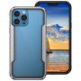 Odporen kovinski Armor etui za iPhone 13 Pro Max - siva