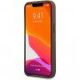 Guess 4G Printed Stripe ovitek za iPhone 13 Pro - rjava