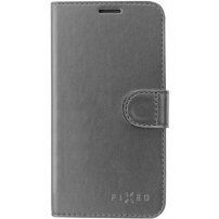 FIXED FIT Shine flip ovitek za iPhone 13 mini - antracit