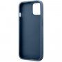 Guess 4G Printed Stripe ovitek za iPhone 13 - modro