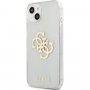Guess Big 4G Full Glitter ovitek za iPhone 13 - jasno