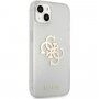 Guess Big 4G Full Glitter ovitek za iPhone 13 - jasno