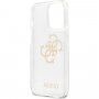 Guess Big 4G Full Glitter ovitek za iPhone 13 Pro - jasno