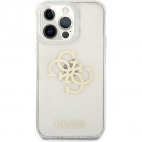 Guess Big 4G Full Glitter ovitek za iPhone 13 Pro - jasno