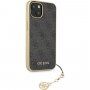 Guess 4G Charms ovitek za iPhone 13 mini - siva