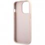 Guess 4G Ring ovitek z naprstnikom za iPhone 13 Pro Max - roza
