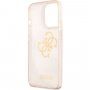 Guess Big 4G Full Glitter ovitek za iPhone 13 Pro Max - zlati