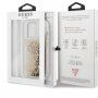Guess Big 4G Liquid Glitter Gold ovitek za iPhone 13 Pro Max - zlati
