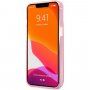 Karl Lagerfeld Full Glitter Karl Head ovitek za iPhone 13 Pro Max - roza