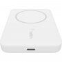 Belkin BOOST CHARGE powerbank MagSafe z vhodom USB-C - 2 500 mAh - bela