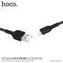 HOCO polnilni kabel za Apple iPhone / iPad / iPod - 2m - črna