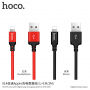 Polnilni kabel HOCO za Apple iPhone / iPad / iPod - 1m - črna