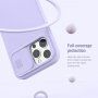 Nillkin CamShield Silky Magnetic silikonski ovitek za iPhone 13 Pro Max - vijolična