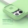 Nillkin CamShield Silky Magnetic silikonski ovitek za iPhone 13 Pro Max - vijolična