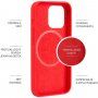 FIXED MagFlow ovitek z MagSafe za iPhone 13 Pro - rdeče