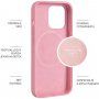 FIXED MagFlow ovitek z MagSafe za iPhone 13 Pro - roza
